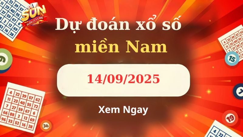 Soi cầu XSMN 14/09/2025 - Dự đoán xổ số miền Nam 14/09